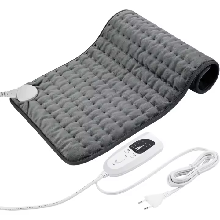 Manta Electrica Lumbar, Manta Eléctrica para espalda, Cuello, Hambros y ambiente con función de automático, 30X60 cm - 1
