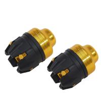 Protector De Caída Para Manillar De Motocicleta 2pcs Antechoques Delantero Y Trasero Protector De Rueda De La Horquilla Accesorio De Motocicleta - details 20
