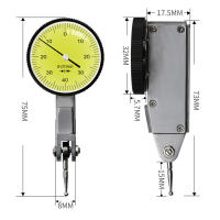 Soporte Para Indicador Circular Base Stand 8mm Hallazgo De Centro Herramienta De Medición Soporte Semi Redondo Combinación Test Indicador Dial Arc Holder - details 1