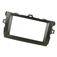 Marco De Panel Para Radio DVD Estéreo 2DIN De Coche En ABS Para Toyota Corolla 2008-2010 Negro Instalación De Kit De Marco - details 0