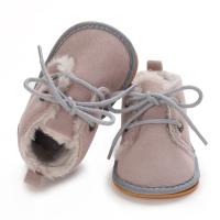 Botitas De Nieve Para Bebé Niño Y Niña Zapatos De Primera Caminata Invierno Algodón Cálido Antideslizante Suela Nuevo Nacido Zapatos Para Cuna - details 22