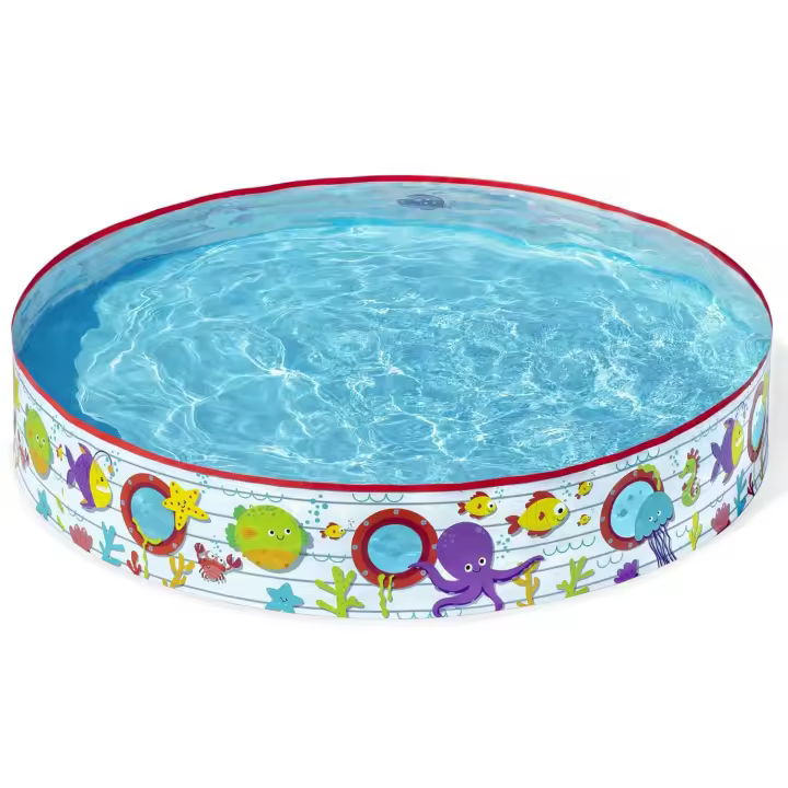 Piscina infantil de expansión Fish 152 x 25 cm Bestway 55029 - 1