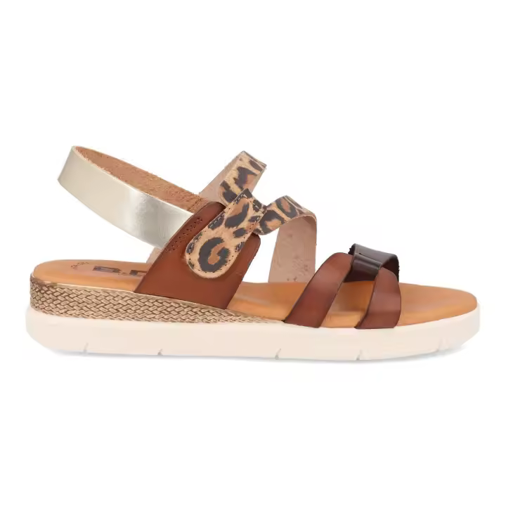 Sandalias de piel para mujer modelo Bda 237 con velcro made in Spain by Bda Shoes - 1