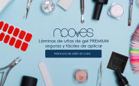 Pack Láminas de Uñas de Gel Precurado Nail Art + Lámpara de secado de uñas UV/LED PORTÁTIL 8wTiras De Uñas De Gel semicuradoPegatinas Uñas Semipermanente en GelGel Nail stickersUñas de gel Pegatinas - details 0
