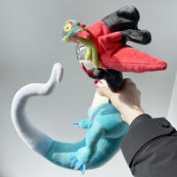 Muñeco De Peluche Dragapult 48cm Figura De Dragón Juguete Para Niños Evolución De Dreepy Drakloak Regalo De Día Del Niño - details 1