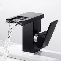 Single-lever bathroom faucet lock and glass, cold water and water faucets - details 1