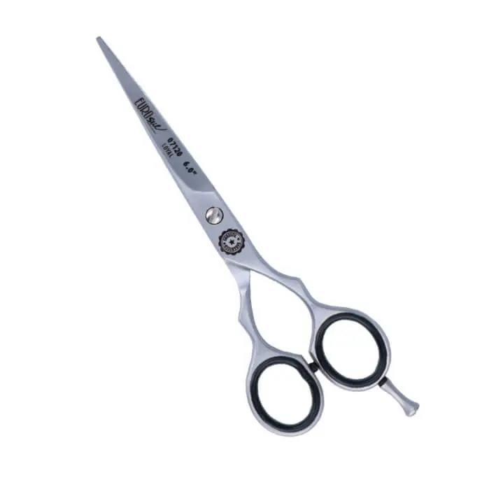 TIJERA CORTE MICRODENTADA 6.0" LOYAL (marca: Eurostil) - 1