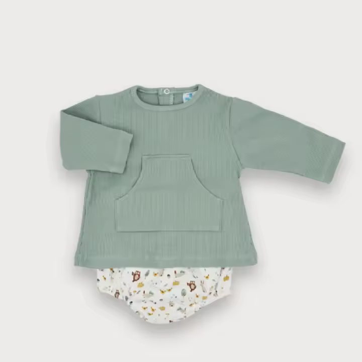 Conjunto 2P Niño familia Nordica Sardon 024HA-762 sardon 6 - 12 Meses Bebe niño REBAJAS/ Outlet Outlet Invierno TALLAS OUTLET INVIERNO NIÑO Otoño 24 - 1