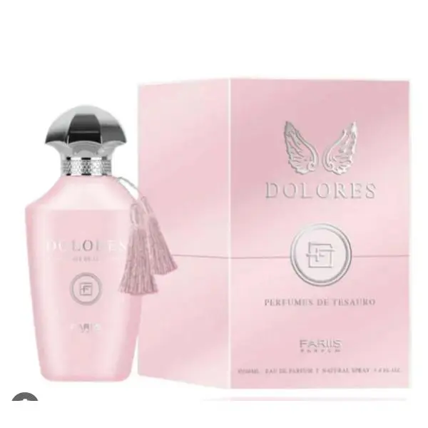 PERFUME DOLORES EDP 100ML PARA MUJER------PRESTIGIOSA MARCA FARIIS---DURACIÓN 8 HORAS-----PRODUCTO TOP - 1