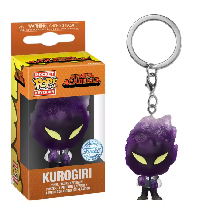 Funko Pop! Llavero My Hero Academia - Kurogiri (Hideout) Exclusivo, 68740 - 1