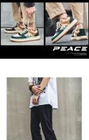 Zapatos De Cuero Para Hombre Zapatillas De Correr Y Caminar Moda Casual Comodidad En Skateboarding Tenis De Cricket Jóvenes - details 5