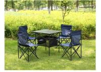 SET 2 Sillas Plegables para Camping, Pesca y Playa - Acampada Exterior con Reposabrazos, Portavasos y Bolsa Lateral - Resistente - 50x50x80cm - details 10