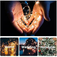 Luces De Garlandas LED Multicolor Para Fiestas Y Bodas Decoración De Cumpleaños DIY Regalo Para Madre's Day Fuente De Energía Almacenada En Batería Forma De Aves De Fuego - details 8