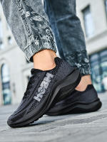 Zapatos De Correr Para Hombres Calzado Casual Confortable Ligero Con Suela EVA Microfibra Mesh Zapatillas De Caminar Al Aire Libre - details 7