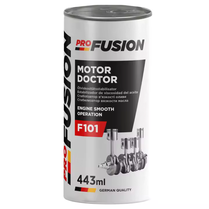 ProFusion Aditivo de Aceite para Motores Gasolina y Diésel - Motor Doctor - Estabiliza la Viscosidad del Aceite y Reduce su Consumo - Limpia Motores con Desgaste Medio y Fuerte - 443 ml - 1