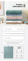 Mantas para bebé recién nacido, Manta envolvent de muselina de Algodón, Funda para dormir, cosaspara cochecito, Moisés, ropa de Cama, 100x80cm, colcha para Niño pequeño - details 1