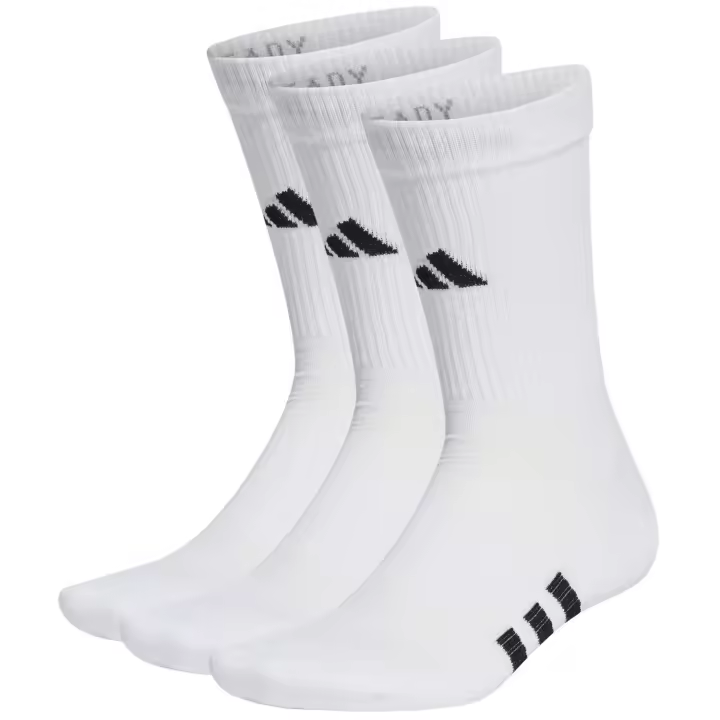 ADIDAS Calcetin Prf Cush Crew3P Unisex blanco de tenis y padel - HT3452 - 1