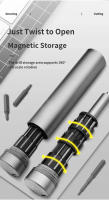 Juego De Destornilladores Eléctricos De Precisión 32 En 1 Con Bits Magnéticos Phillips Torx Herramienta De Reparación Profesional Para iPhone Cámara Gafas - details 7