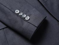 Traje De Tres Piezas Para Hombre Primavera Otoño Dos Botones Carrera Trabajo Decorativo Cuerpo S-6XL Con Chaleco Y Pantalones - details 17