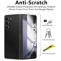 2PCS Vidrio Templado Transparente De 9H Para Samsung Galaxy Z Fold 5 4 3 Protector De Pantalla Frontal Exterior Resistente a Arañazos - details 2