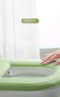 Cubierta De Inodoro Suave Impermeable Y Lavable Funda Para Inodoro O-Shaped Almohadilla De Bidet Accesorios De Baño Ecológicos - details 2