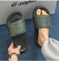 Zapatillas De Verano Para Hombre Suaves Y Cómodas Con Velcro Air Cushion Zapatos Casuales De Un Término Para Interior - details 18