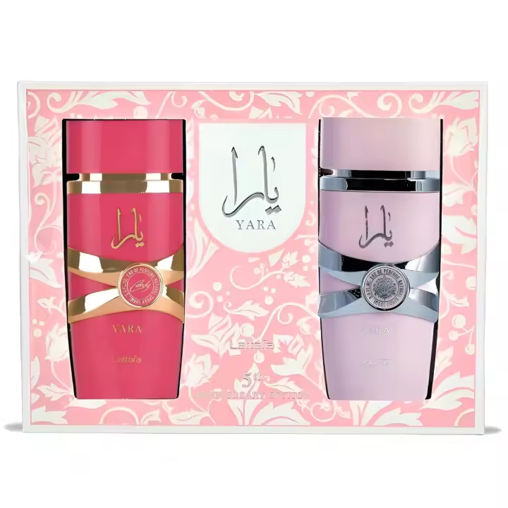 Pack Lattafa Yara Edicion 5 Aniversario – Floral, afrutado, gourmand, vainilla – Set de regalo - 1