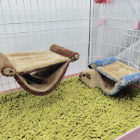 Nido Colgante De Dos Capas Para Invierno Cálido Para Ratinos Y Cochinillos Saco De Dormir Hamaca Para Hamsters Mascotas - details 6