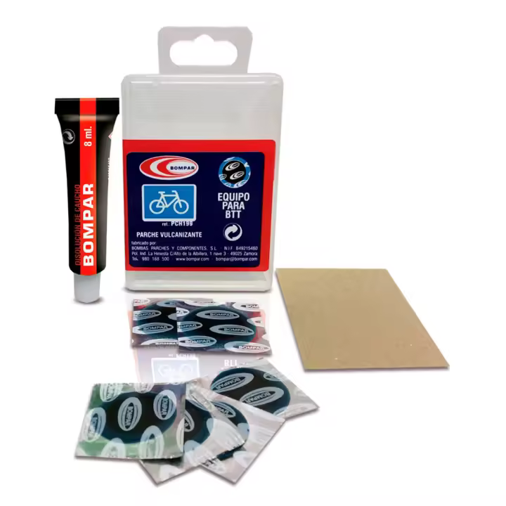 CAJA DE PARCHES PARA BTT/MOTOCICLETA BOMPAR - 1