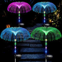 Lámparas De Jardín Solares LED De Medusa Cambio De Color En 7 Colores Impermeables Para Decoración De Patio Camino Jardín - details 8