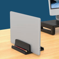 Soporte Vertical Para Portátil Con 3 Ranuras Soporte De Escritorio Para MacBook Tableta Y Teléfono Estación De Enlace Universal - details 0