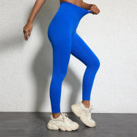 Pantalones De Yoga Para Mujer De Color Sólido Talla Grande Cintura Alta Suave Leggings De Fitness Compresión Entrenamiento De Jogging - details 9