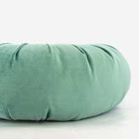 Almohada redonda de calabaza hecha a mano, color sólido, cojín redondo Morandi, cojín para sofá futón, cojín para mesita de noche - details 8