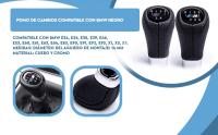 Banner - Pomo de 5 cambios marcha coche compatible con BMW negro