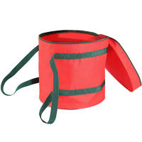 Bolsa De Almacenamiento Navideña De 600D Oxford Resistente a La Ruptura Con Manijas Para Árbol De Navidad Y Luces De Navidad - details 6