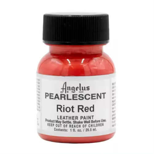 Angelus PINTURA CUERO Y POLIPIEL ANGELUS PEARLESCENT RIOT RED 29,5 ML - 1