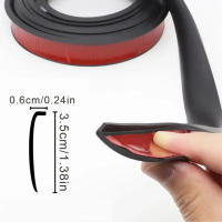 Banda De Hoja Para Ruedas De Coche Protección Anti Desgaste Y Rayaduras Impermeable Vinilo Goma Sellador Exterior Accesorios - details 5