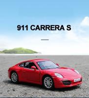 MaKeda 1:36 Porsche 911 Carrera S Coche Deportivo De Metal Para Juguete Con Función Retroceso Regalo Para Niños Colección Navidad - details 1