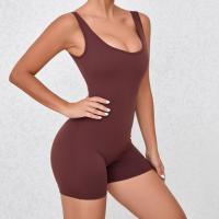 SSITO Mono Deportivo para Mujer, peleles, mono Deportivo para correr, entrenamiento de una Pieza para Yoga, Pantones cortos sin espalda, Pelele de Realce - details 5