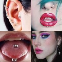 Kit De Herramientas Profesionales Para Tatuajes Y Piercings Desechable 316 Acero Inoxidable Para Nariz Pupila Labio Ombligo Y Oídos - details 2