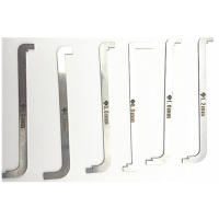 Kit De Herramientas Para Abogados De Puertas 6 Piezas Alta Calidad Doble Cabeza Llave De Tensión Herramienta Práctica De Locksmith - details 0