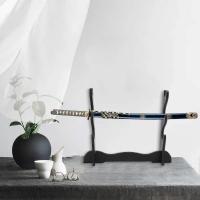 3Tier Samurai espada katana soporte rack display negro - details 2