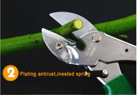 Tijeras De Poda LAOA SK5 De 8 Pulgadas Con Hoja De Repuesto Herramienta De Jardinería Antideslizante Para Recortar Frutas Y Plantas - details 9