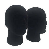 1PC Cabeza De Muñeco De Esponja Masculina Para Exhibición De Gorras Gafas Y Pelucas Soporte Estable Para Tienda De Moda Y Armario - details 8