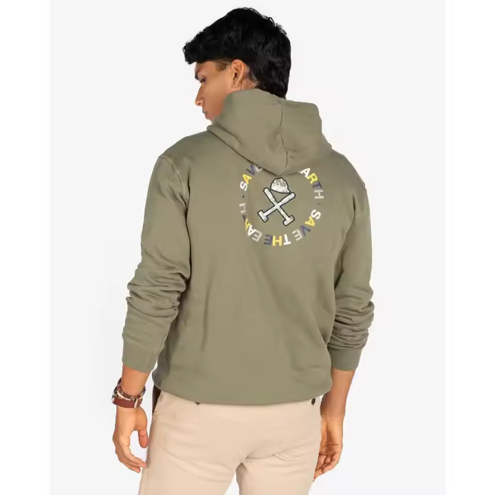 Sudadera Verde Militar con Capucha - Harper & Neyer - 1