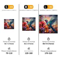 Puzzle De Madera 3D Único Y Precioso Para Picos De Pájaros Y Animales Juguetes De Montessori Para Adultos Y Niños - details 2