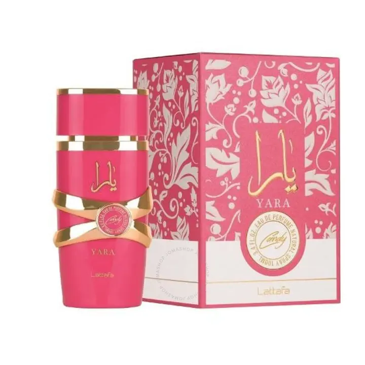 Yara Candy Eau de Parfum para Mujer - Lattafa Fragancia Dulce con notas de Vainilla y Caramelo - 1