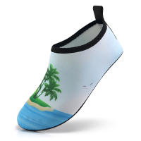 Zapatos De Natación Para Niños Con Diseño Colorido Y Estampado Suela Delgada Para Playa Y Ríos Zapatos Deportivos Transpirables Y Impermeables Talla True Fit Material Superior Mesh - details 5