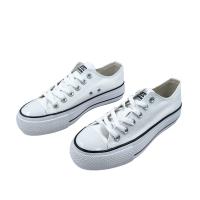 ANDY-Z  AW0164-02 Blanco Zapatillas de lona  para  mujer.  plataforma suela - details 3