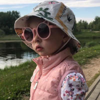 Gorro De Pescador Infantil De Verano Panamá Para Niñas Y Niños Protección UV Sombrero De Sol Para Niños Y Niñas Ajustable Todoterreno - details 5